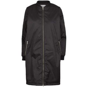 Minimum Long, Black Bomber Jacket